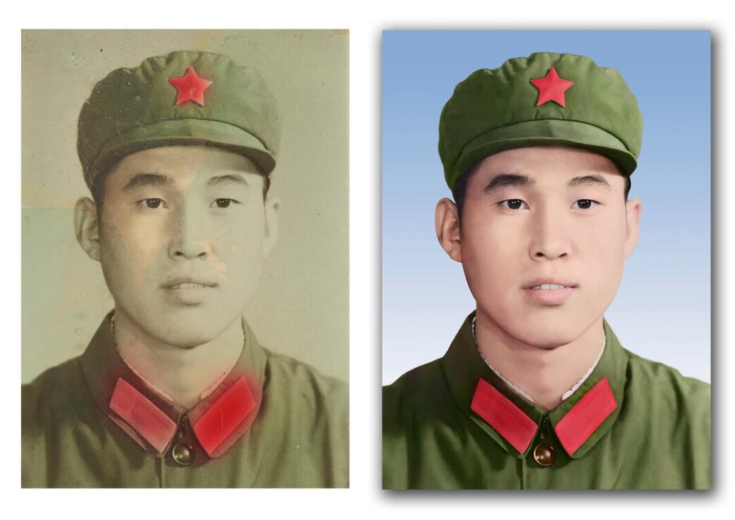 龙湖镇破损照片修复-18